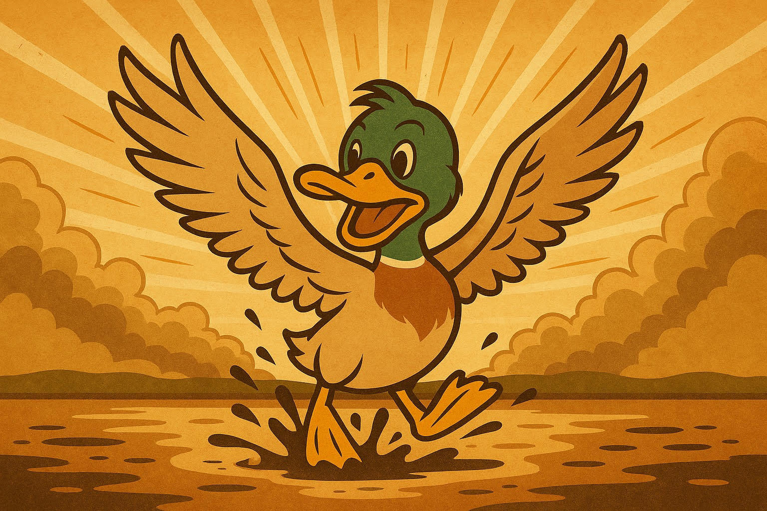 Illustration du lancement du CoinCoin (CCN) : le Canard renaît